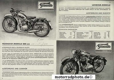 Preview: Standard Motorrad Prospekt  12 Seiten 1935      st-p35-2