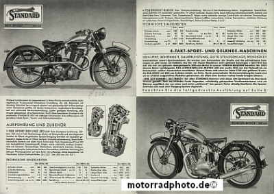 Preview: Standard Motorrad Prospekt  12 Seiten 1935      st-p35-2