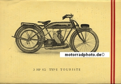 Preview: DFR Motorrad Prospekt 8 Seiten  1922  dfr-p22