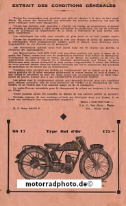 Preview: San Sou Pape Motorrad Prospekt 4 Seiten 1931   ssp-p31