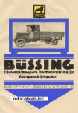 Buessing Lastwagen Plakat Motiv 1922  bues-po22