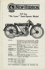 Preview: New Hudson Motorrad Prospekt 22 Seiten 1926   nh-p26