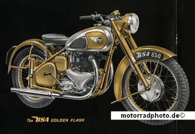 Preview: BSA Motorrad Prospekt 20 Seiten 1952  bsa-p52-2