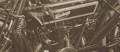 Motorrad Werkstatt Haendler Foto  Jauer Niederschlesien um 1922  w-f016