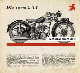 Preview: Miller-Balsamo Motorrad Prospekt  16 Seiten  1937  mil-p37