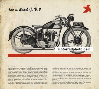 Preview: Miller-Balsamo Motorrad Prospekt  16 Seiten  1937  mil-p37