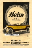 Heim Automobil Poster Motiv 1922  heim-po01