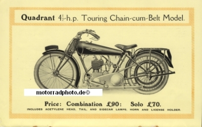 Preview: Quadrant Motorrad Prospekt 28 Seiten 1923  quad-p23
