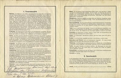 Preview: Pimph Motorrad Prospekt 4 Seiten 1925   pim-p25