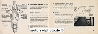 Preview: Victoria Motorrad Betriebsanleitung KR 9 28 Seiten 1936  vic-bal-kr9