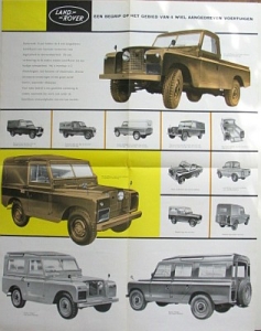 Preview: Landrover Brochure Serie I  8 Pages  1956  laro-op56
