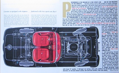Preview: Chevrolet Corvette Faltprospekt 6 Seiten  1961  chev-op61 Preview: Chevrolet Corvette Faltprospekt 6 Seiten  1961  chev-op61