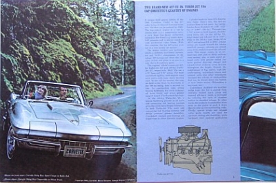 Preview: Chevrolet Corvette Stingray Prospekt 8 Seiten + 6 Halbseiten 1966  chev-op66 Preview: Chevrolet Corvette Stingray Prospekt 8 Seiten + 6 Halbseiten 1966  chev-op66