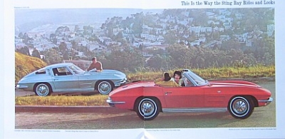 Preview: Chevrolet Corvette Stingray Prospekt 8 Seiten 1964  chev-op64 Preview: Chevrolet Corvette Stingray Prospekt 8 Seiten 1964  chev-op64