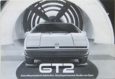 Opel Automobil Prospekt  GT 2  6 Seiten 1976  op-op76