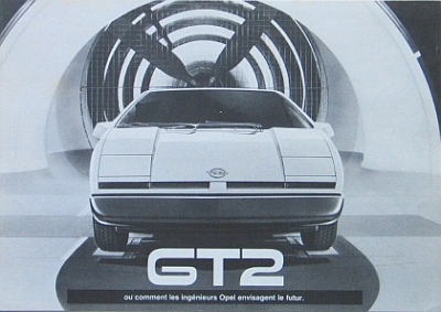 Opel Automobil Brochure  GT 2  6 Seiten 1976  op-op76-gb