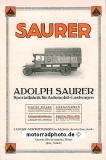 Saurer Lastwagen Plakat Motiv 1914   sau-po01-14