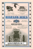 Hispano Suiza Automobil Poster  Motiv 1926  hisu-po01-26