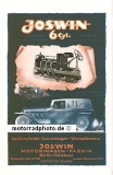 Joswin Automobil Poster  Motiv 1925  jos-po02-25