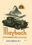 Maybach Automobil Poster Motiv 1927  mayb-po02-27