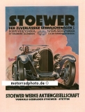 Stoewer Automobil Poster Motiv 1926  stoe-po02-26