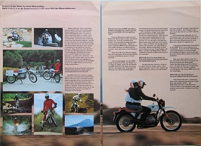 Preview: BMW Motorrad Prospekt R 80 G/S 8 Seiten 1980   bmw-op80
