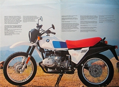 Preview: BMW Motorrad Prospekt R 80 G/S 8 Seiten 1980   bmw-op80