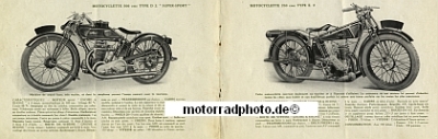 Preview: Gnome Rhone Motorrad Prospekt 16 Seiten 1927   grh-p27