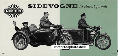 Preview: Nimbus Motorrad Prospekt 4 Seiten  1956  nim-p56-2