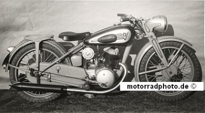 Victoria Motorcycle Photo KR 25  Aero 1949-51  v-f81