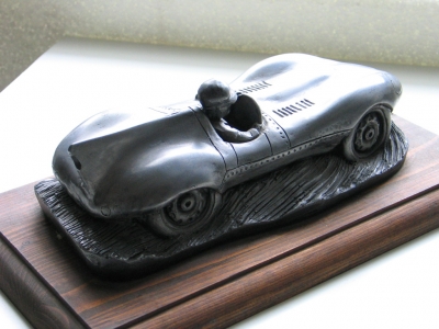 Preview: Jaguar D Type Rennwagen Skulptur  Metall  25cm Laenge   ob-01 Preview: Jaguar D Type Rennwagen Skulptur  Metall  25cm Laenge   ob-01