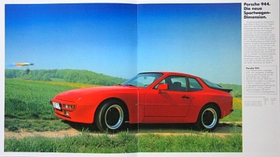 Preview: Porsche Sportwagen Prospekt Typ 924, 944, 911SC, 911 T, 928 S  1982  po-op823