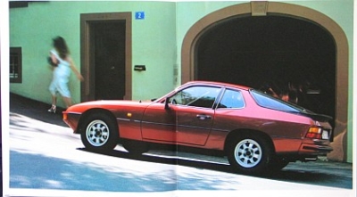 Preview: Porsche Sportwagen Prospekt Typ 924  1982   po-op02-82