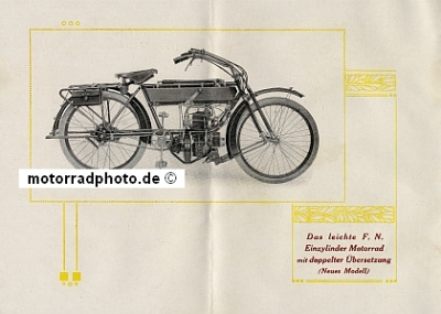 Preview: FN Herstal Motorrad Prospekt 28 Seiten 1914   fn-p14