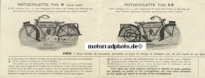 Preview: Triumph Motorrad Prospekt Modelle 8 Seiten 1922  triu-22-2