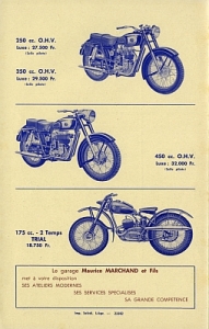 Preview: FN Herstal Motorcycle Brochure 1955  4 Pages  fn-p55