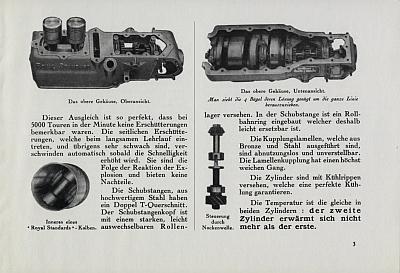 Preview: Royal Standard Motorrad Prospekt 12 Seiten 1929  rost-p29