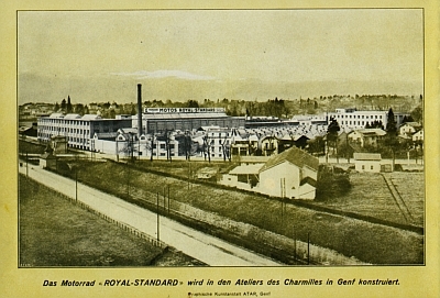 Preview: Royal Standard Motorrad Prospekt 12 Seiten 1929  rost-p29