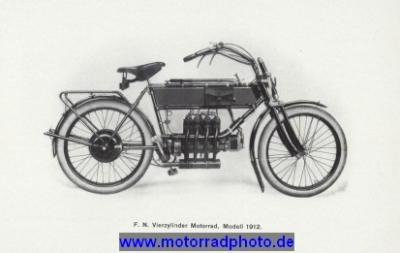 Preview: FN Motorrad Prospekt  Typ 4 Zyl.  38 Seiten  1912    fn-p12
