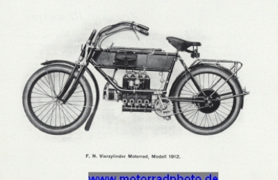 Preview: FN Motorrad Prospekt  Typ 4 Zyl.  38 Seiten  1912    fn-p12