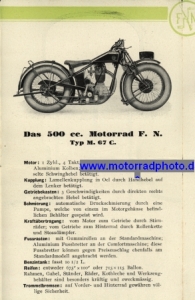 Preview: FN Motorrad Prospekt 8 Seiten  1931    fn-p31