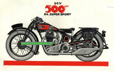 Preview: Gnome et Rhone Motorrad Prospekt 1929 16 Seiten   grh-p29-1