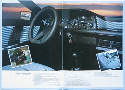 Matra Murena Talbot Automobil Prospekt Typ 2,2 L 1983 tal-op831