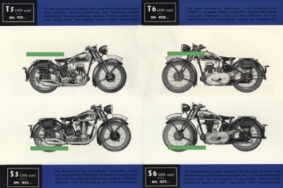 Preview: Horex Motorrad Prospekt 8 Seiten  1936   ho-p36