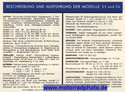 Preview: Horex Motorrad Prospekt 8 Seiten  1936   ho-p36