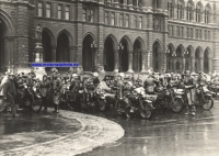 Harley-Davidson Motorcycle Photo Club Vienna, Meyer-Temlingrally 1936  hd-f22