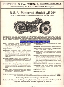 Preview: BSA Motorrad Prospekt 24 Seiten  1929   bsa-p29-1