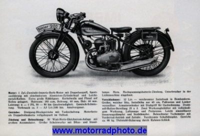 Preview: Imperia Motorrad Prospekt 8 Seiten 1935   imp-p351