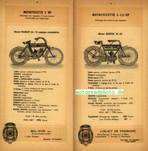 Preview: La Francaise Diamant Motorrad Prospekt 36 Seiten  1912   lfd-p12