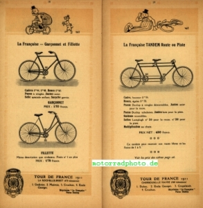 Preview: La Francaise Diamant Motorrad Prospekt 36 Seiten  1912   lfd-p12